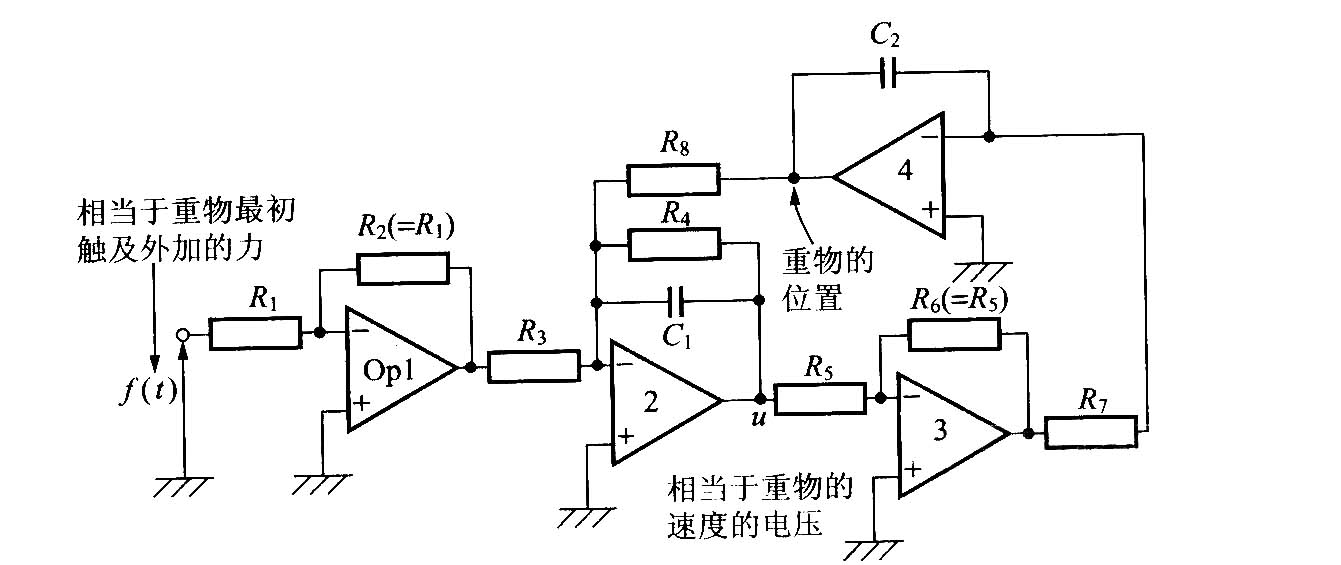 模拟力学系统的电路