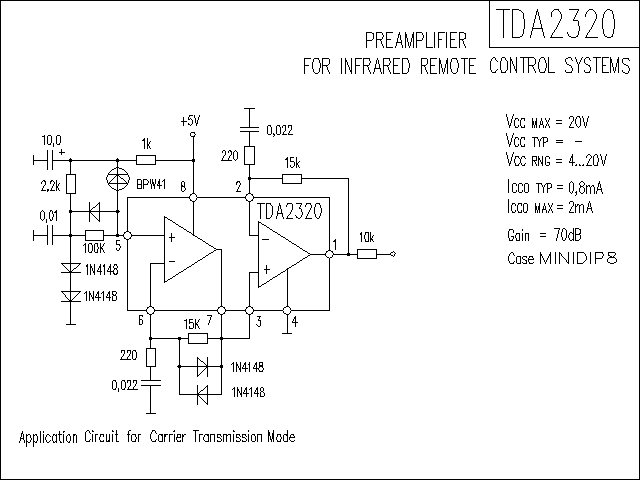 TDA2320功放電路