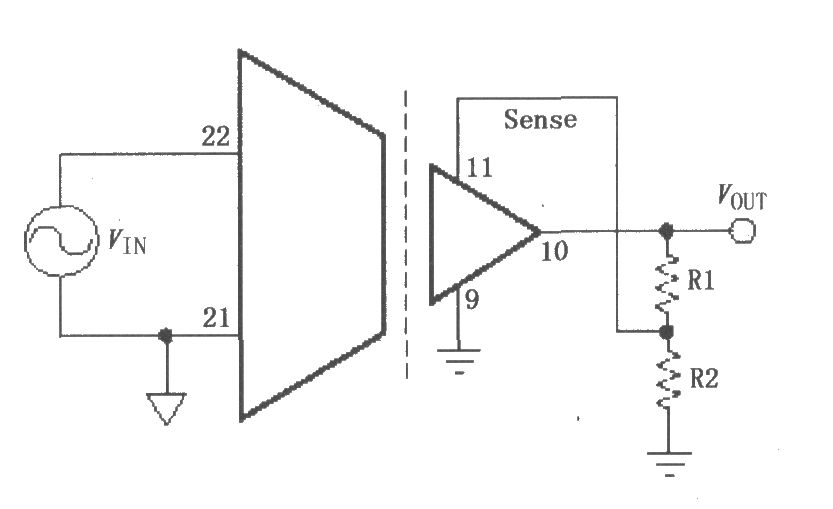 ISO103的增益設(shè)置電路