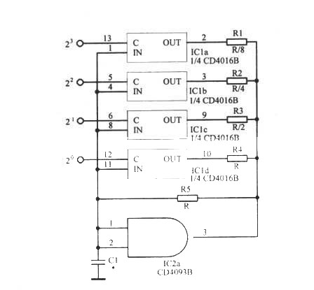 數(shù)字化控制的l00kHz振蕩電路