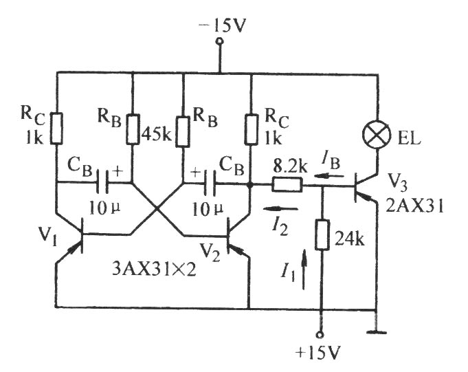 無穩(wěn)態(tài)閃光電路