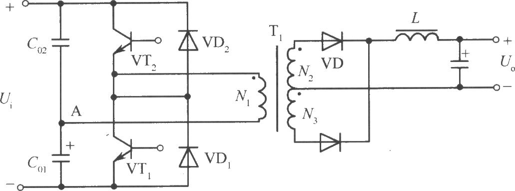 半橋變換器式開關(guān)穩(wěn)壓電源