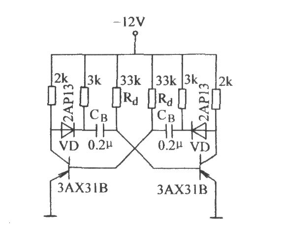 改善輸出波形的無穩(wěn)態(tài)電路