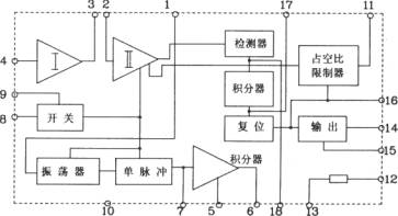 LM1812构成汽车倒车防撞报警器电路图