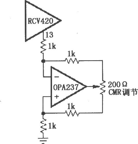 RCV420外部微調(diào)CMR電路