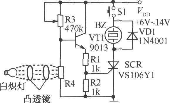 光束阻断报警器