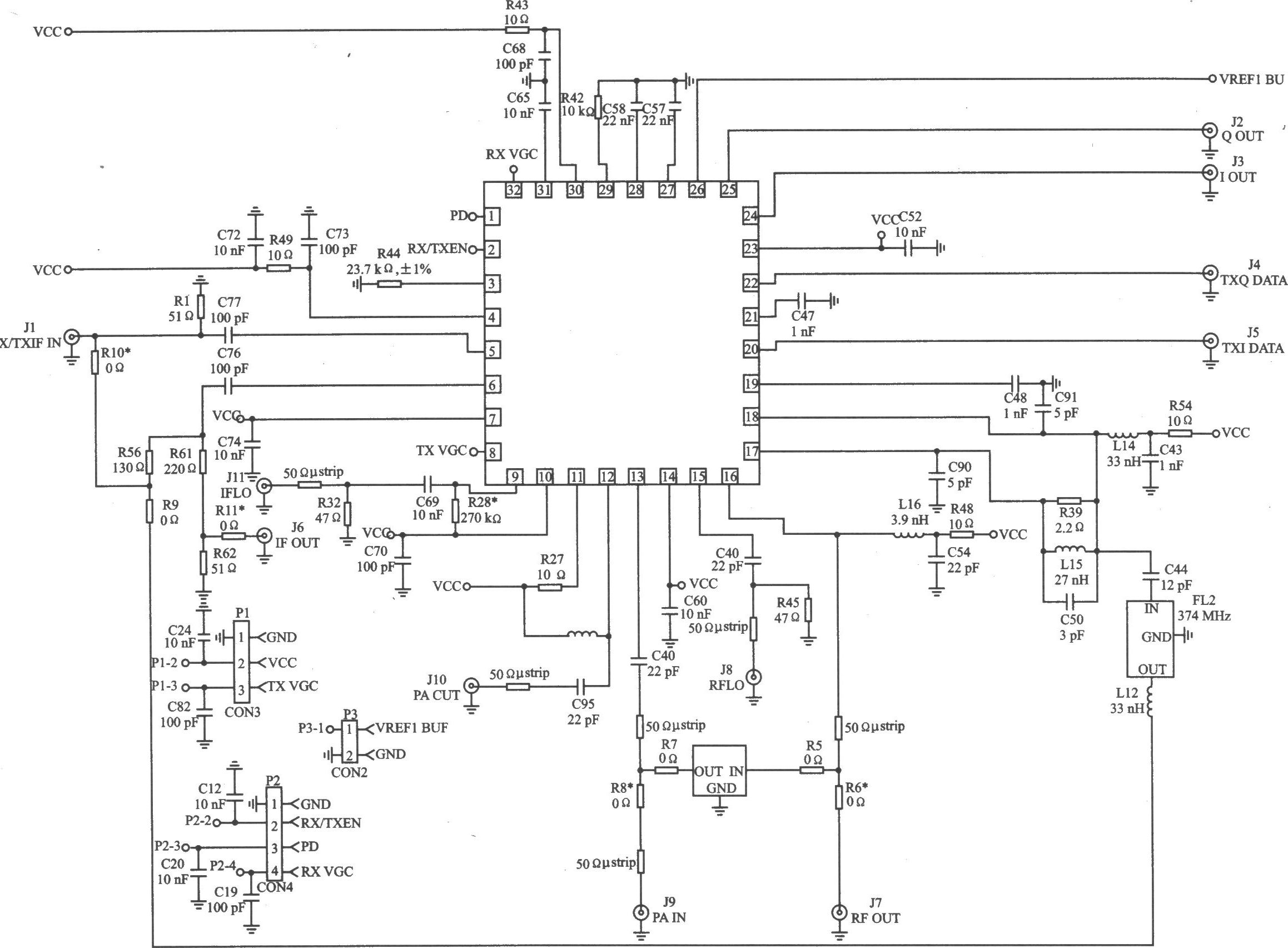 RF2948B QPSK 2.4 GHz擴(kuò)頻收發(fā)器