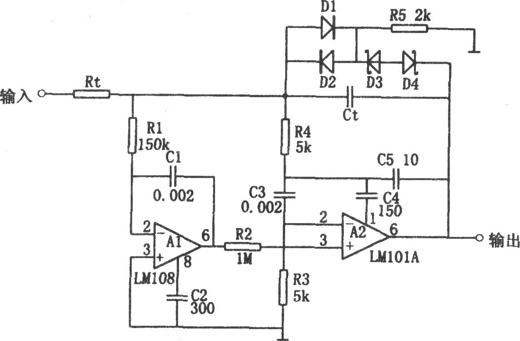 高速积分器(LM101A、LM108)