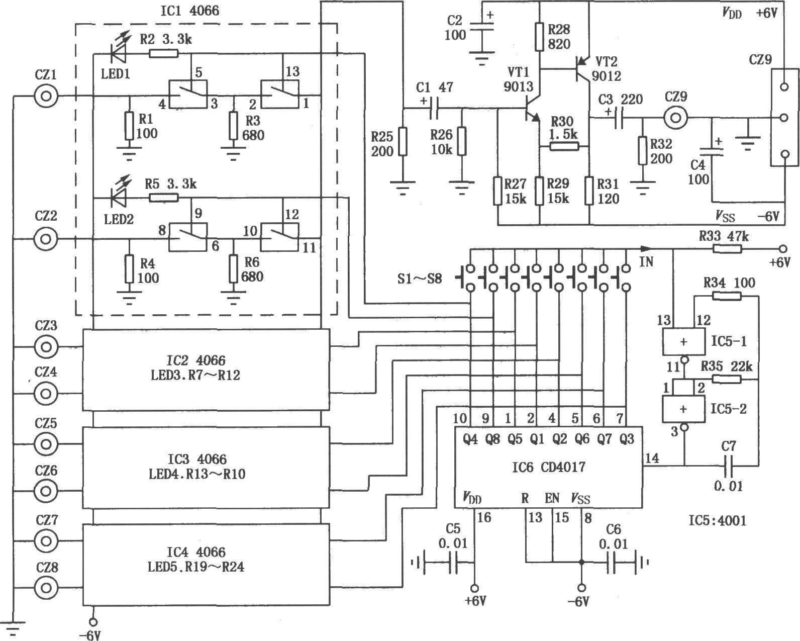 電子視頻切換器