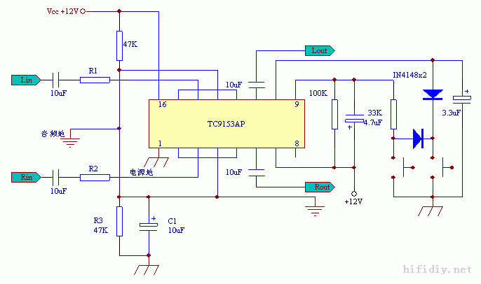 電子音量控制電路