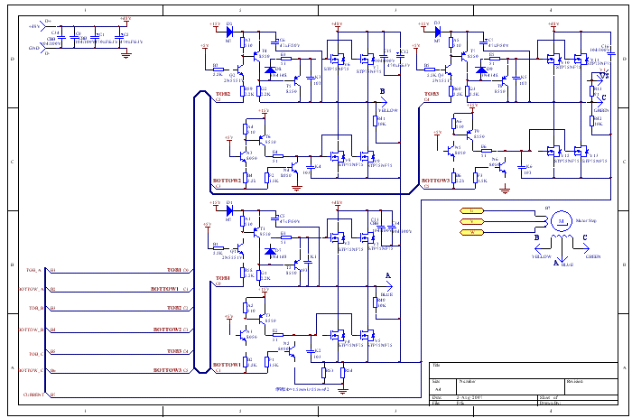 電動自行車電路圖