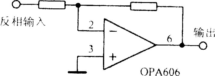 宽带Difet运算放大电路OPA606