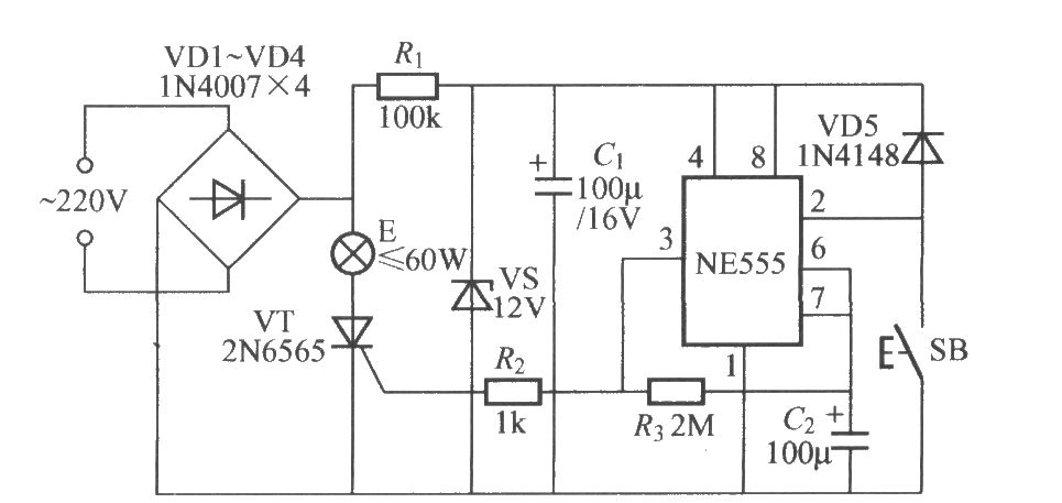 采用時(shí)基電路的延遲燈電路(4)