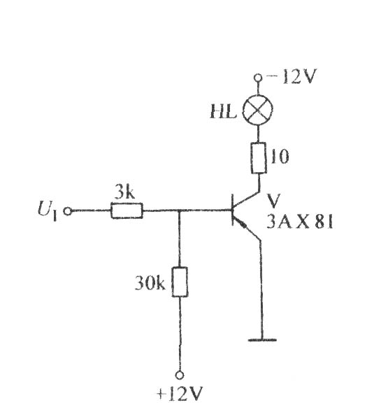 帶燈反相器電路