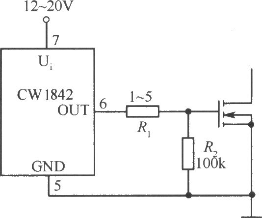 CW1840驱动MOS管