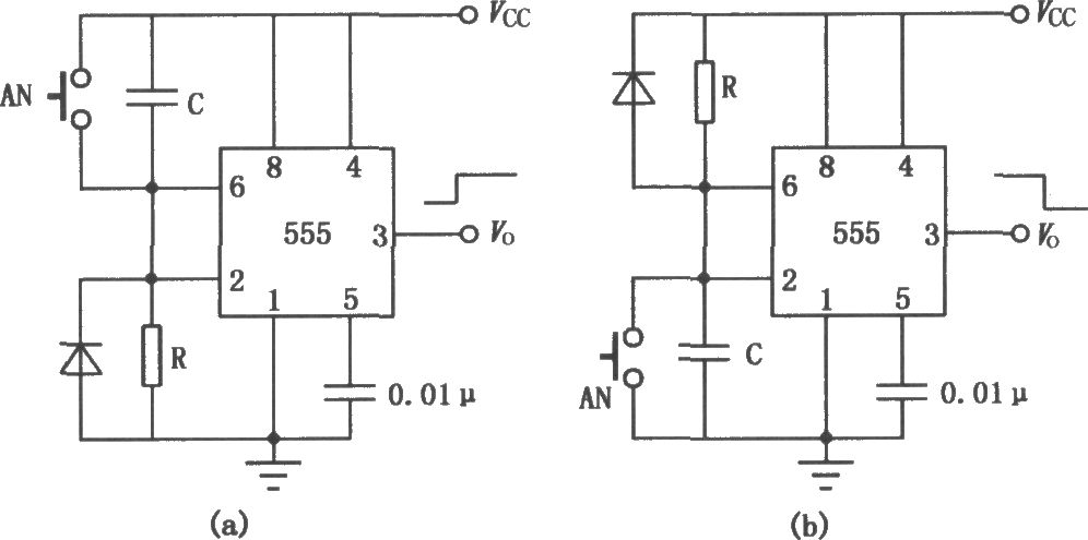 555组成的定时电路