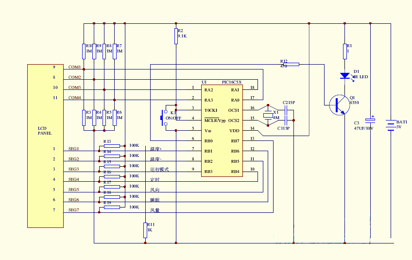 彩電遙控器30