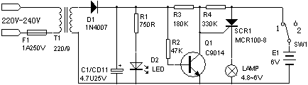 可充電手電筒電路壹（5）