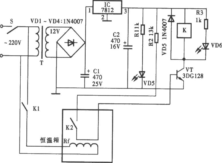 造價低廉的溫度控制器電路