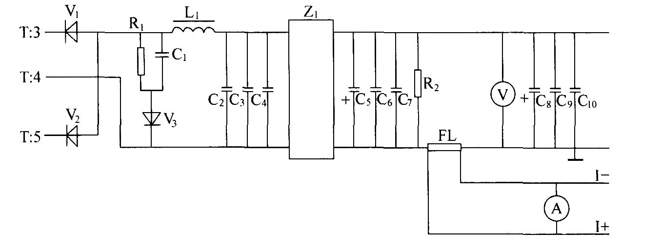 DZW75-48/50(50II)高频整流滤波电路
