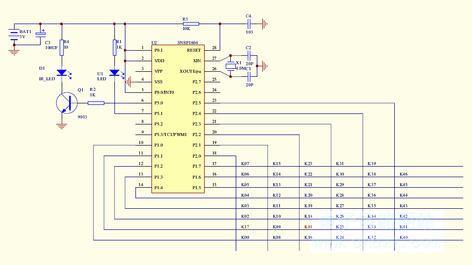 彩電遙控器28