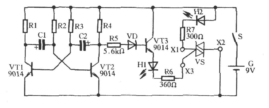 穩(wěn)壓二極管工作性能速測(cè)電路