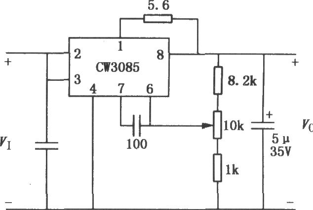 CW3085系列多端可調(diào)穩(wěn)壓器