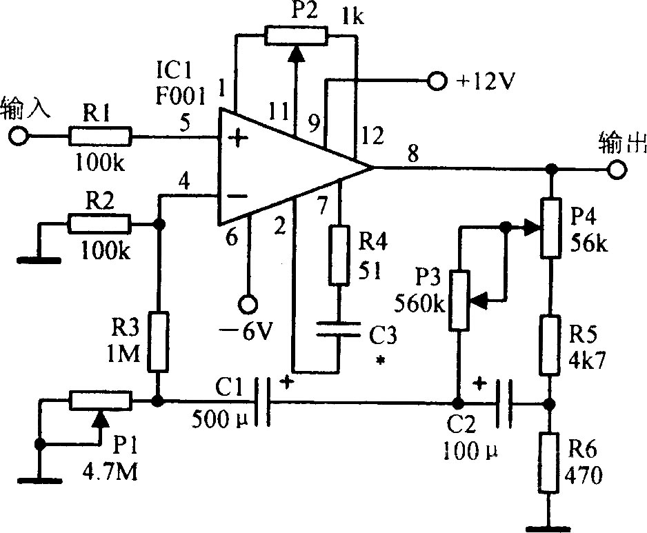 PID放大電路