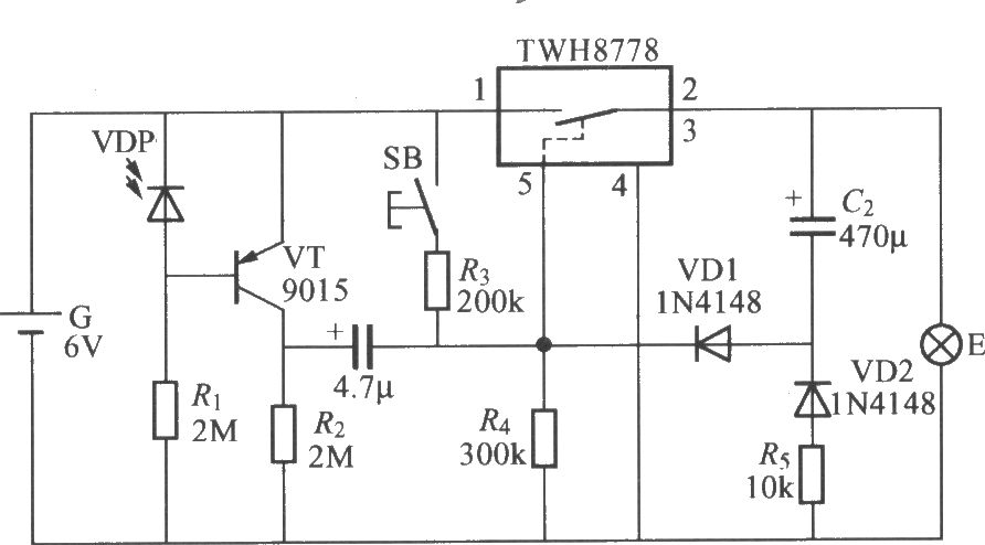 光控延遲燈電路(5)