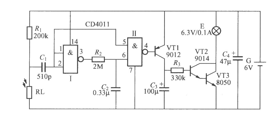 光控延遲燈電路(4)