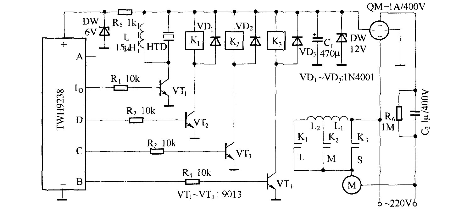 無(wú)線遙控電扇調(diào)速器