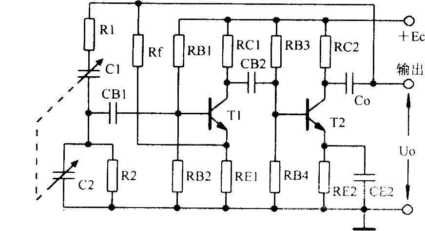 RC橋式振蕩器及其等效電路