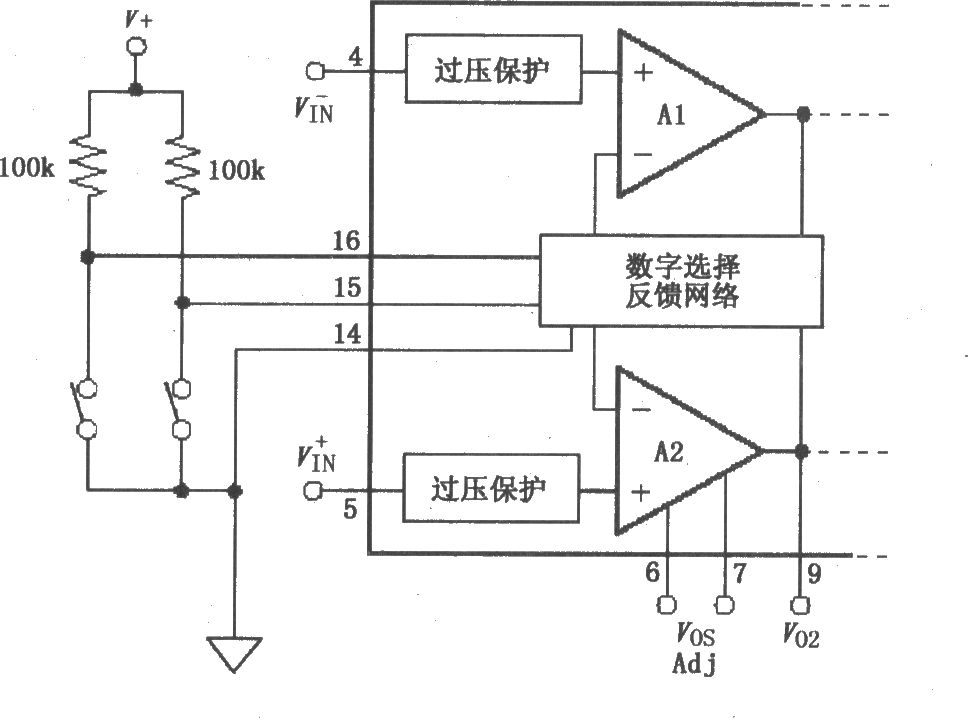 数字输入电路(PGA204/205)