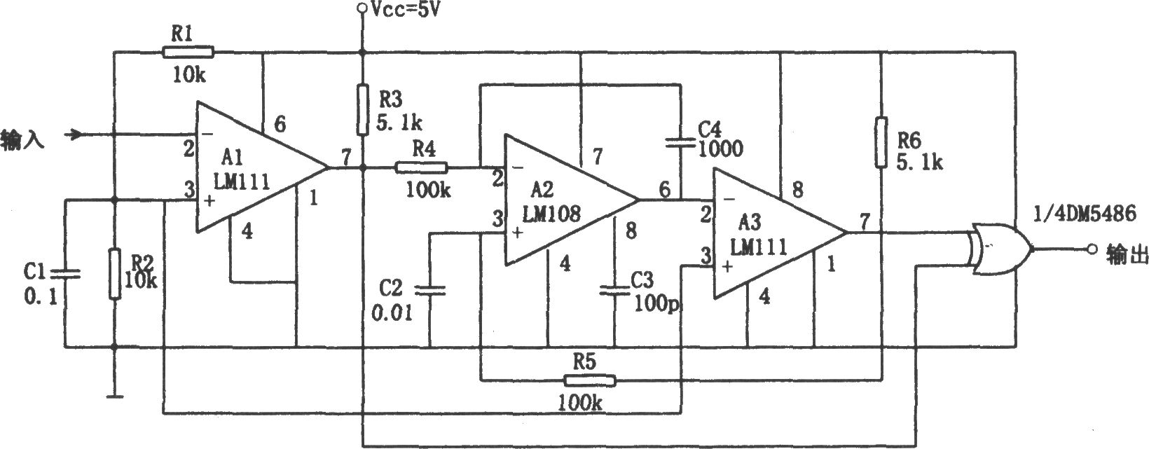 数字倍频器(LM108、LM111)