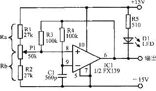 FXl39組成的多諧振蕩器