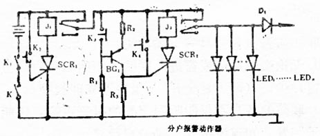 民用聯(lián)防防盜報警器