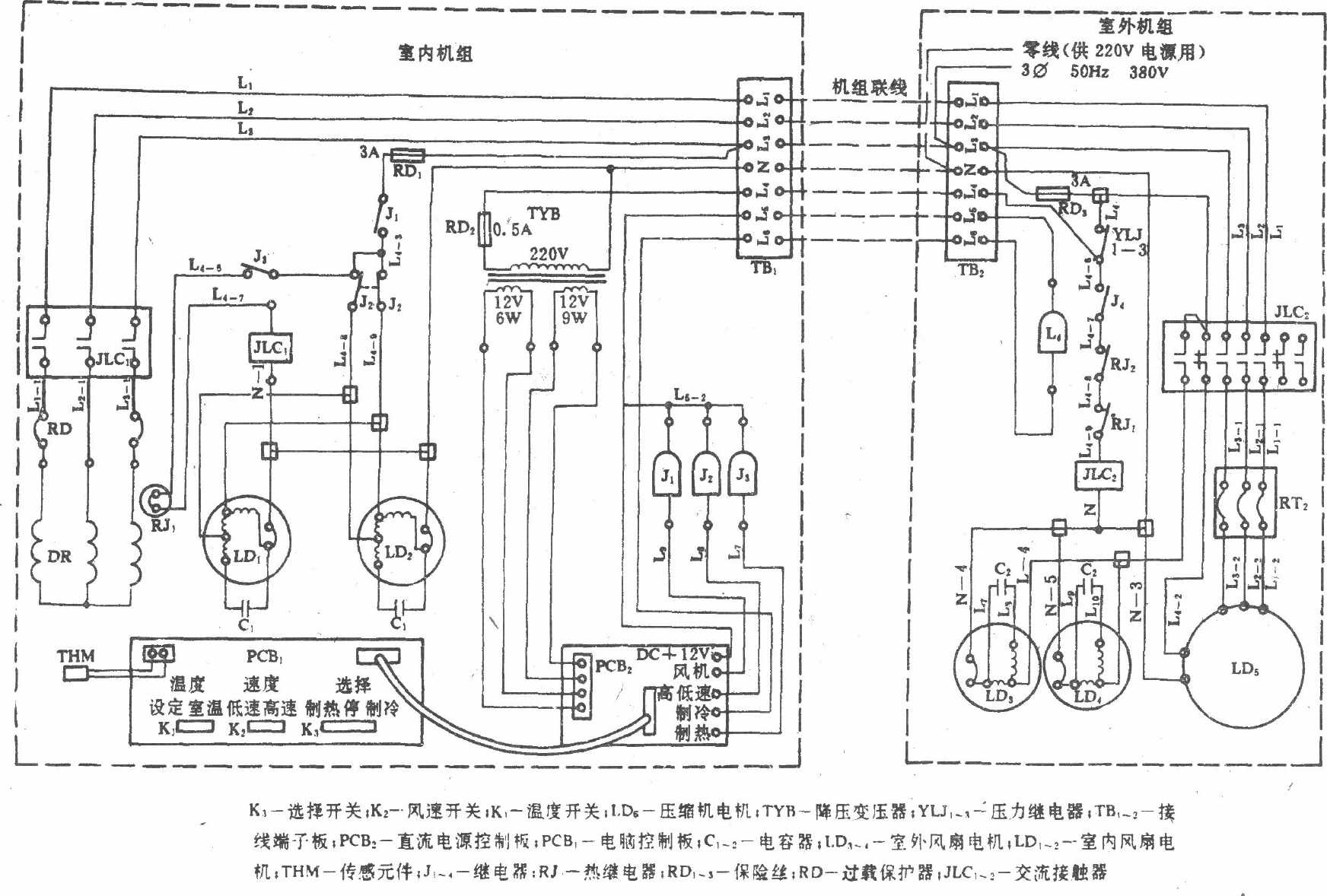 华丽牌KFD-112LW、KFD-130LM分体柜式空调器