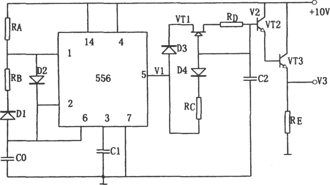 單電源鋸齒波發(fā)生器(556)