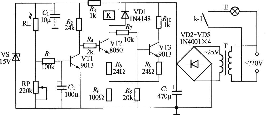 簡(jiǎn)易光控路燈電路(7)