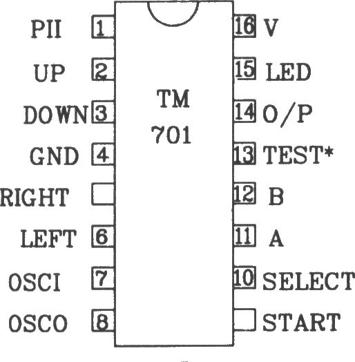 由TM701/TM702構(gòu)成射頻遙控發(fā)射、接收電路圖