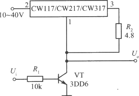 CW117／CW217／CW317构成的高增益放大器