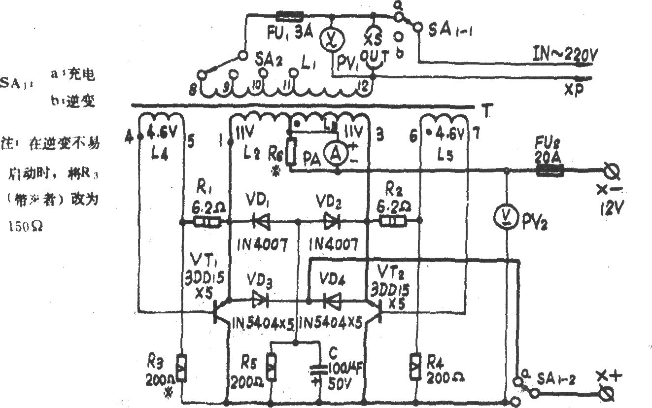 ZJ-200VA应急电源