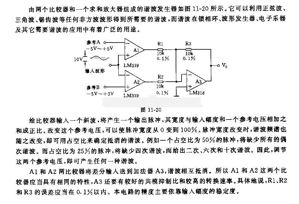 諧波發(fā)生器電路