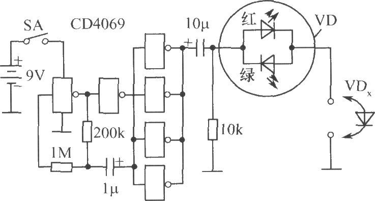 二極管快速分選器電路