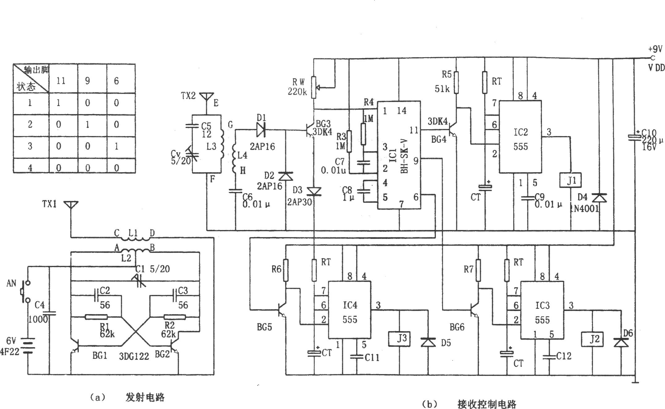 遙控式多檔控制器