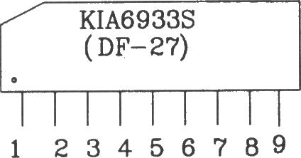 KIA6933S／6957P構(gòu)成的四動(dòng)作射頻遙控發(fā)射,、接收電路圖