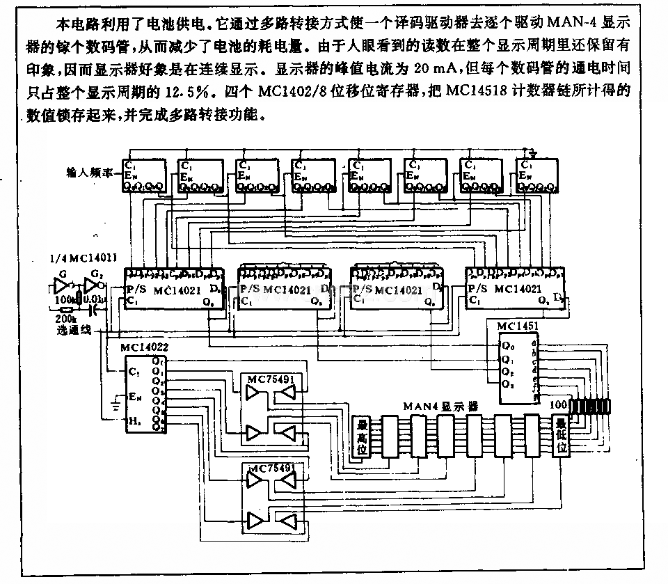 多路轉(zhuǎn)鑲法驅(qū)動(dòng)顯示電略