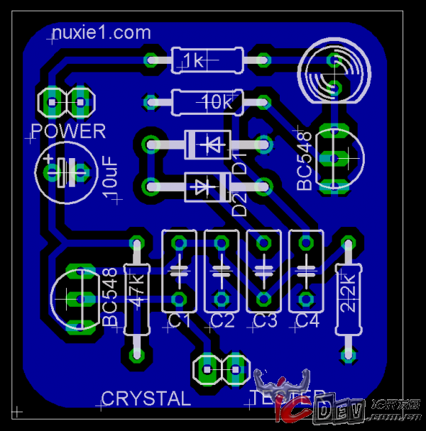 石英晶振測(cè)試電路