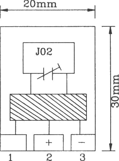 由F03/J02B構(gòu)成的遙控編碼發(fā)射、解碼接收電路圖