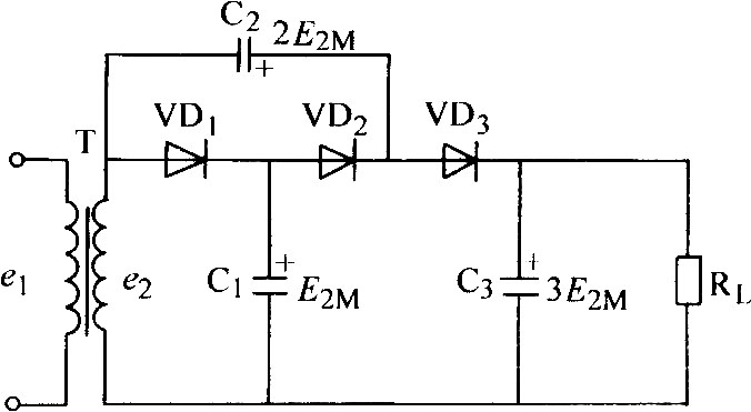 三倍压整流电路